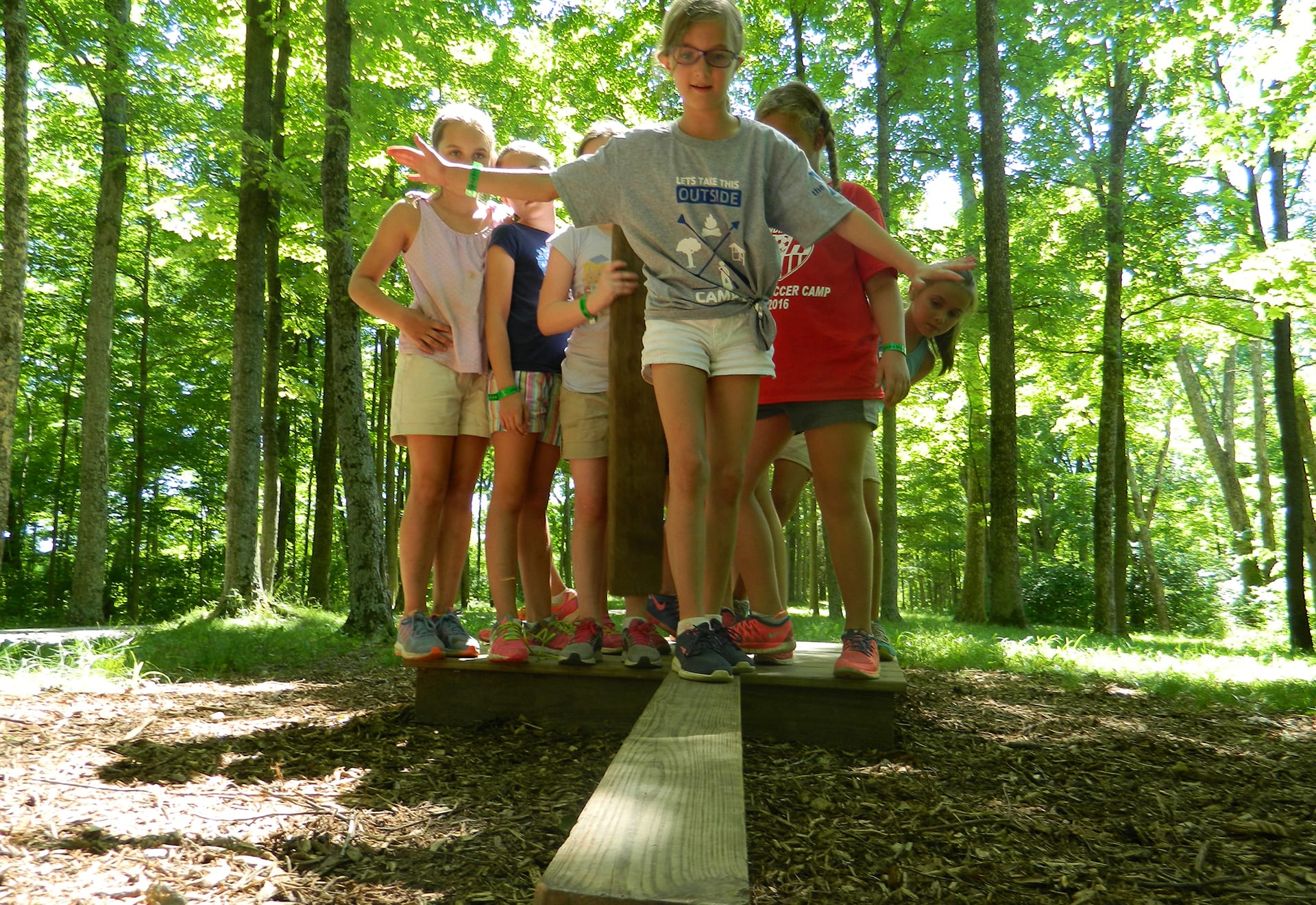 Islands Low Ropes Girls