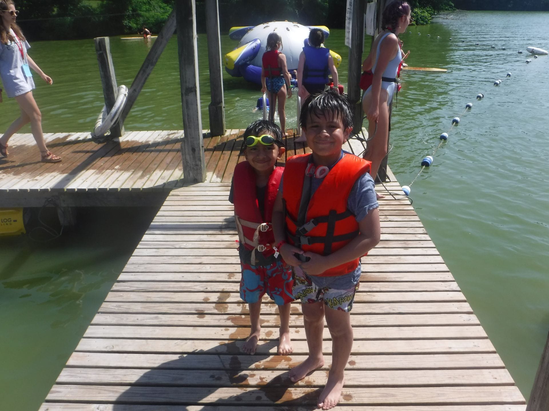 Lifejacket Waiting Goggle Head