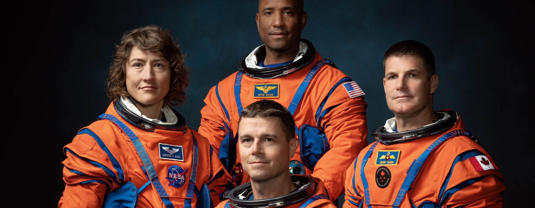 AWE 2 Artemis 2 Crew Portrait long