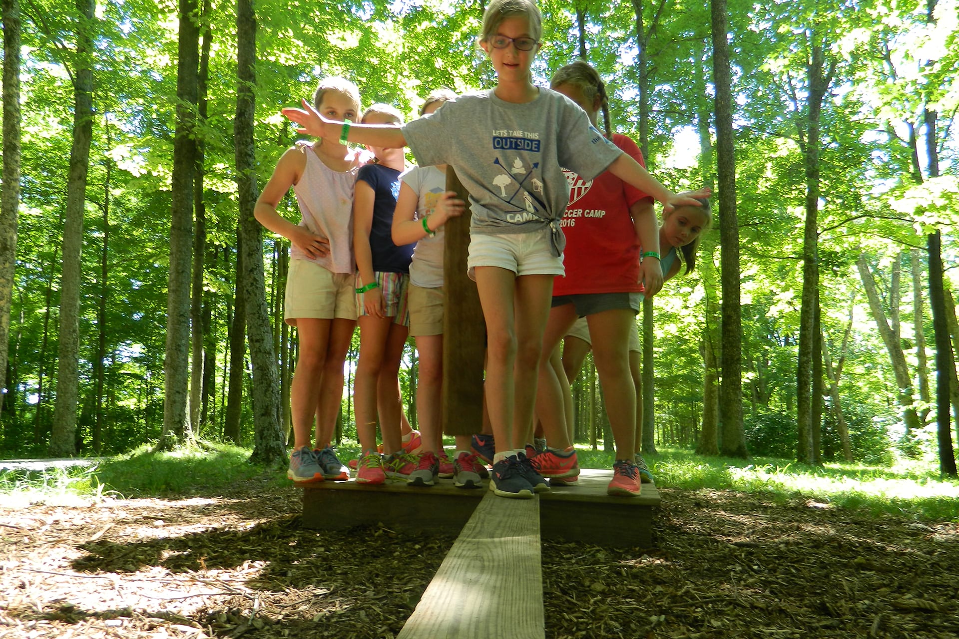 Islands Low Ropes Girls